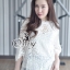 พร้อมส่ง เสื้อทอลายลูกไม้วินเทจอย่างดี