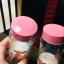 ขวดน้ำ ขวดนม Pink Panther พกพา แก้ว borosilicate ฝาปิดสนิท ขนาด 480 ml.
