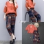 เสื้อผ้าเกาหลี พร้อมส่ง เสื้อโพลีทรงค้างคาว