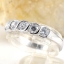SKJewelryFactory แหวนเเถว แหวนเพชรแถว สุดคลาสสิค ER00869-WCZ