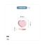 Pre-Order จาน ถ้วย โถ เซรามิค รูปหัวใจ มี 3 สี