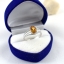 SKJewelryfactory แหวนพลอยซิทรินแท้ สร้างความโดดเด่น ตัวเรือนลายเกลียว ER00026-CIT