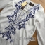 พร้อมส่ง เดรสปักลายสไตล์เลาจน์แวร์