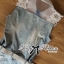 พร้อมส่ง เชิ้ตเดรสแขนกุดผ้าเดนิม