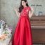 ชุดเดรสเกาหลี พร้อมส่ง Maxi แขนสั้น มี สองสี