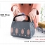 GB323 กระเป๋าผ้าใส่อาหาร กล่องข้าว เก็บรักษาอุณหภูมิ ร้อน-เย็น ได้ในระดับนึง ขนาด กว้าง 22 หนา 15.5 สูง 16 ซม.