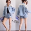 เสื้อผ้าเกาหลี พร้อมส่ง Jacket Jean