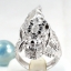 SKJewelryFactory แหวนมังกร นำโชค หัวมังกรประดับด้วยพลอยไพลินแท้ เสริมความรุ่งโรจน์ให้แก่ผู้สวมใส่ MR00388-BSA