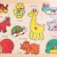 จิ๊กซอว์รูปสัตว์ 10 ชิ้น