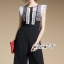 เสื้อผ้าเกาหลี พร้อมส่ง จั้มสูท กางเกงทรงคูลอตต์