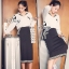 พร้อมส่ง เสื้อแฟชั่น เสื้อเชิ้ตทรงเด็กนักเรียนญี่ปุ่น