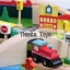 ชุดโต๊ะรถไฟ Wooden Table Train Set
