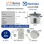 ELECTROLUX หม้อหุงข้าว ฝากระจก E2RC1-220W13 ขนาด 1.3 ลิตร ตัวหม้อชั้นในหนา 1.0 มิลลิเมตร เคลือบสารกันติด รับประกันสินค้า 2ปีCShome