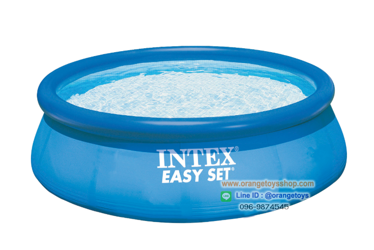 ( ขนาด 8 ฟุต ) Intex สระอีซี่เซ็ต ขนาด 2.44 เมตร (244 x 76 ซม.) Intex ...